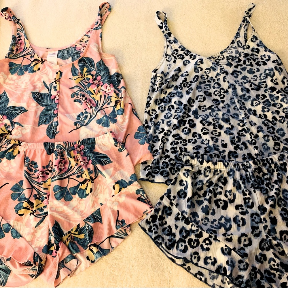 2 Secret Treasures PJ Shorts Sets (Size4-6)
